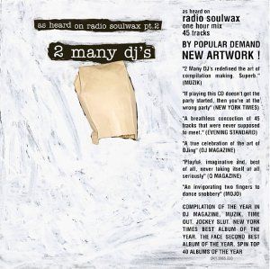 2 Many Dj's - As Heard On Radio Soulwax Pt.2 - CD