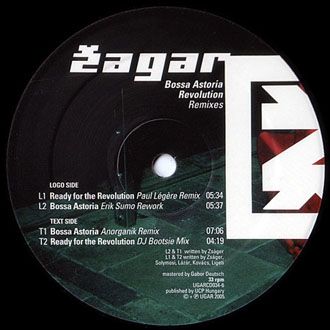 Zagar - Bossa Astoria Revolution Remixes - 12" Zagar - Bossa Astoria Revolution Remixes - 12"