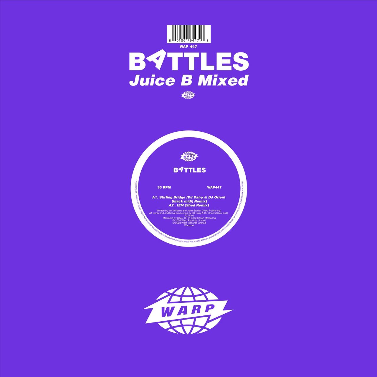 Battles - Juice B Mixed - 12"