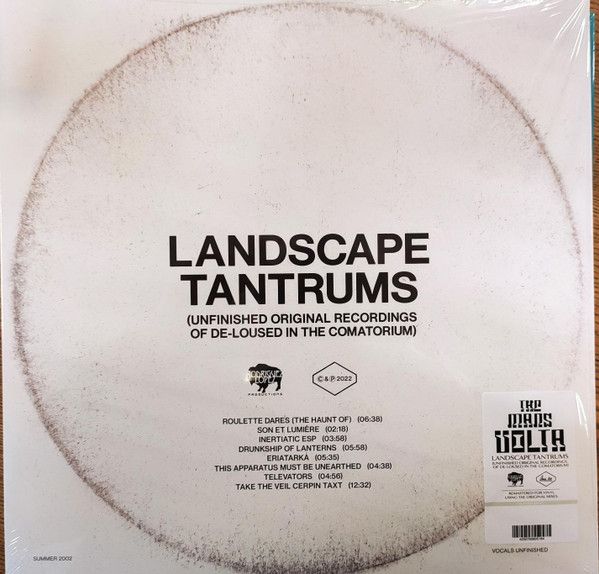 The Mars Volta - Landscape Tantrums (Unfinished Original Recordings Of De​-​Loused In The Comatorium) - LP