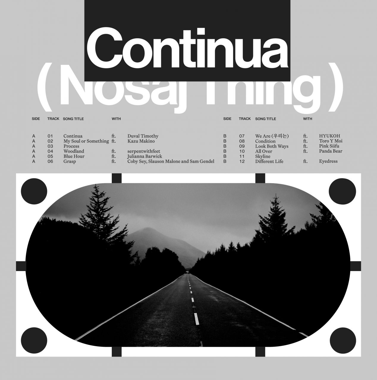 Nosaj Thing - Continua - LP