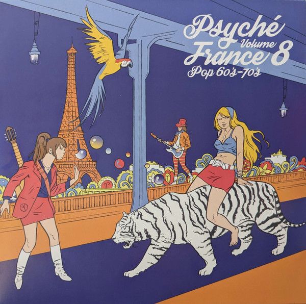 Various Artists - Psyché France Volume 8: Pop 60's-70's - LP