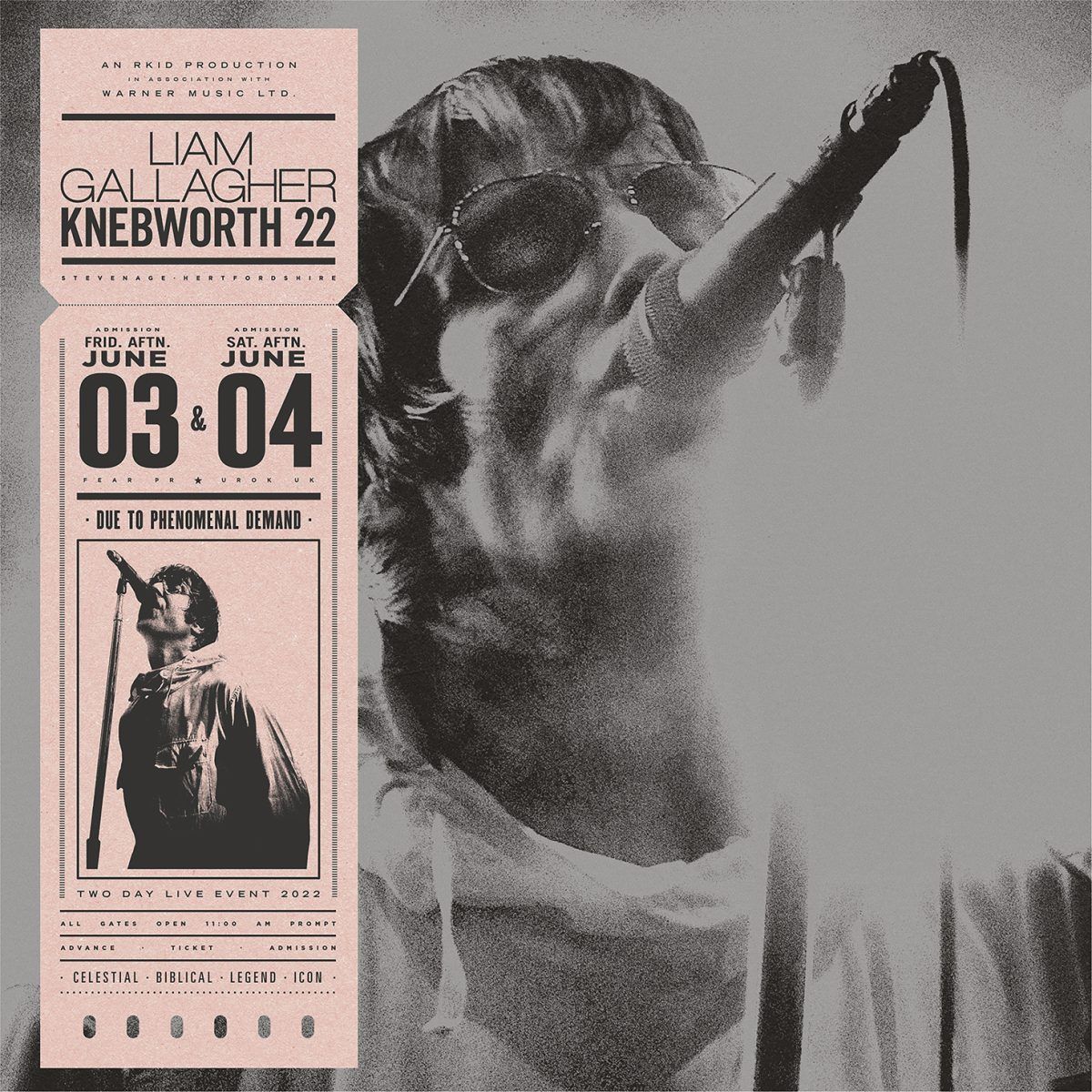 Liam Gallagher - Knebworth 22 - 2LP