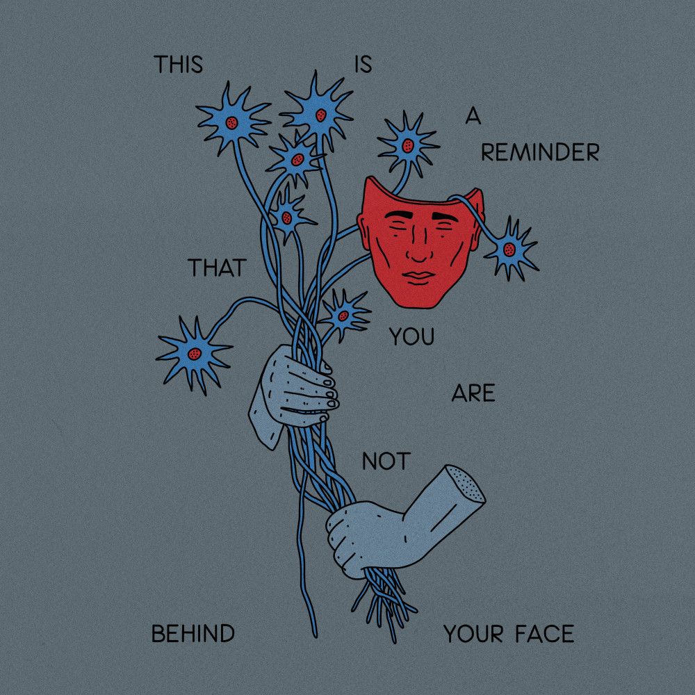 Mindchatter - This is A Reminder That You Are Not Behind Your Face - LP 