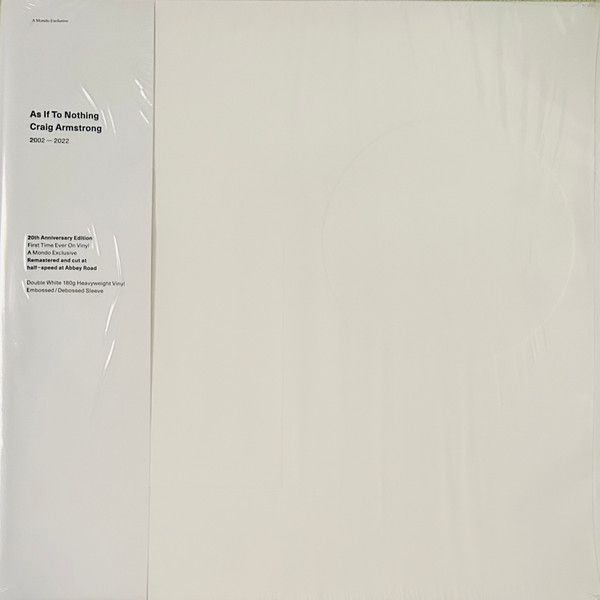 Craig Armstrong - As If To Nothing - 2LP