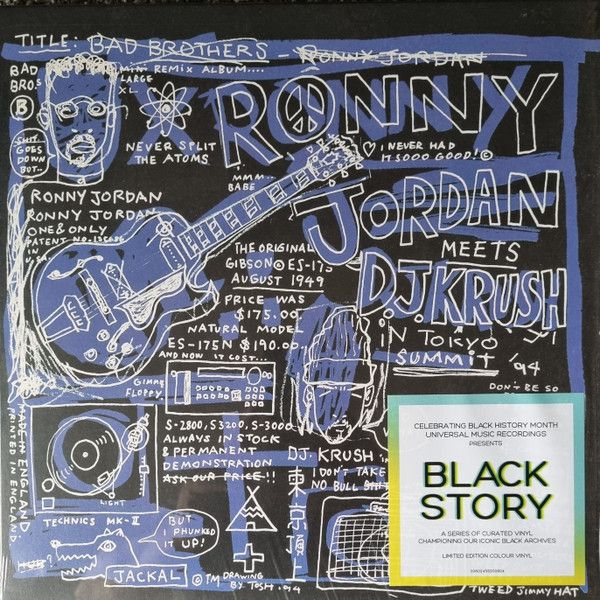 Ronny Jordan Meets DJ Krush - Bad Brothers - LP