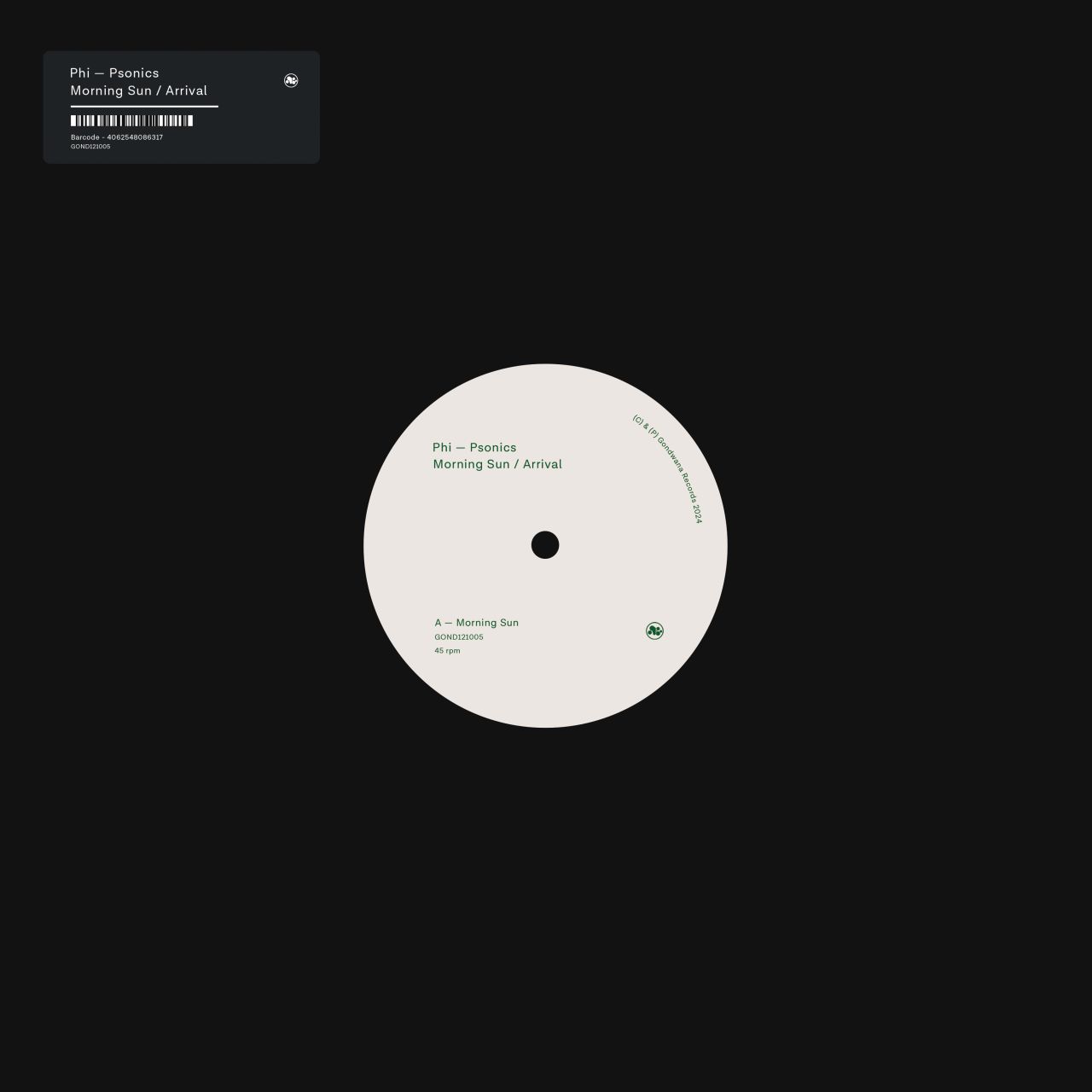 Phi-Psonics - Morning Sun - 12" EP