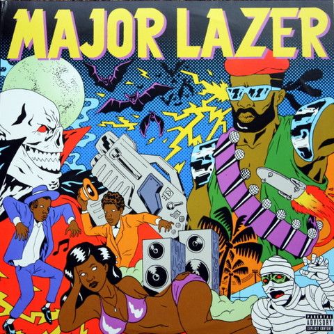 Major Lazer - Guns Don't Kill People... Lazers Do - 2LP