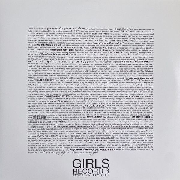 Girls - Father, Son, Holy Ghost - 2LP