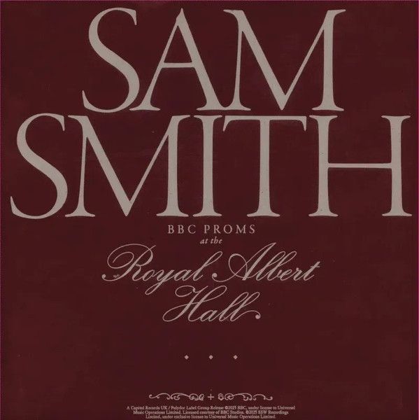 Sam Smith - BBC Proms At The Royal Albert Hall - 2LP Sam Smith - BBC Proms At The Royal Albert Hall - 2LP