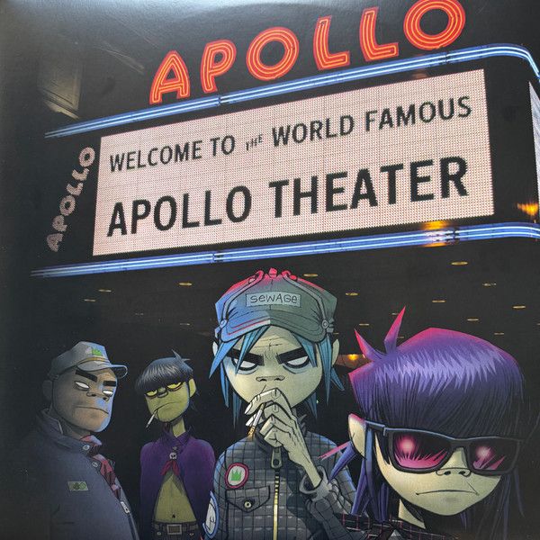 Gorillaz - Demon Days (Live From The Apollo Theater) - 2LP Gorillaz - Demon Days (Live From The Apollo Theater) - 2LP