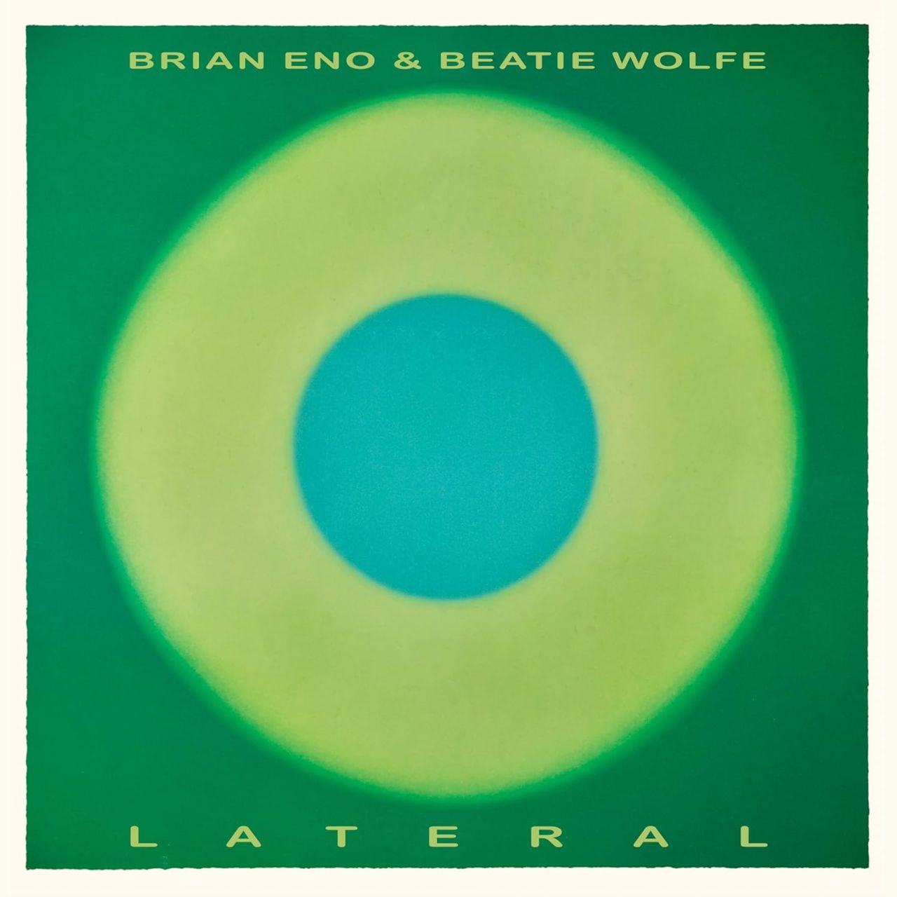 Brian Eno & Beatie Wolfe - Lateral - LP Brian Eno & Beatie Wolfe - Lateral - LP