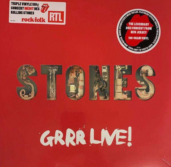 The Rolling Stones - Grrr Live! - 3LP The Rolling Stones - Grrr Live! - 3LP