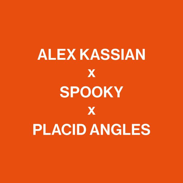 Alex Kassian & Spooky & Placid Angles - Orange Coloured Liquid - 12" Alex Kassian & Spooky & Placid Angles - Orange Coloured Liquid - 12"