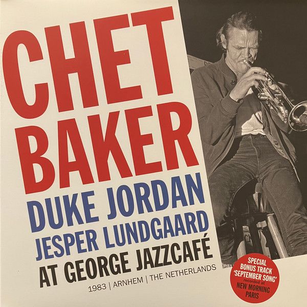 Chet Baker - At George Jazzcafé, 1983, Arnhem, The Netherlands - LP