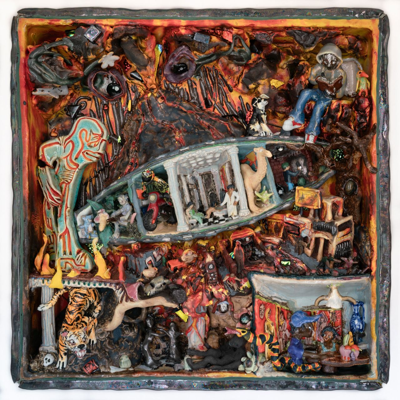 Mike & Surf Gang & Earl Sweatshirt - Pompeii/Utility - 2LP